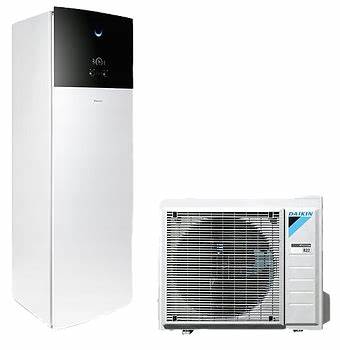 Daikin EHVX Gaiss- ūdens 4-8 kw ar integrētu karstā ūdens tvertni Apkure + dzesēšana + siltais ūdens